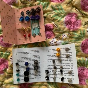 Various earrings